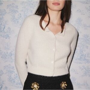 Kimchi Blue Cream Women's Cardigan